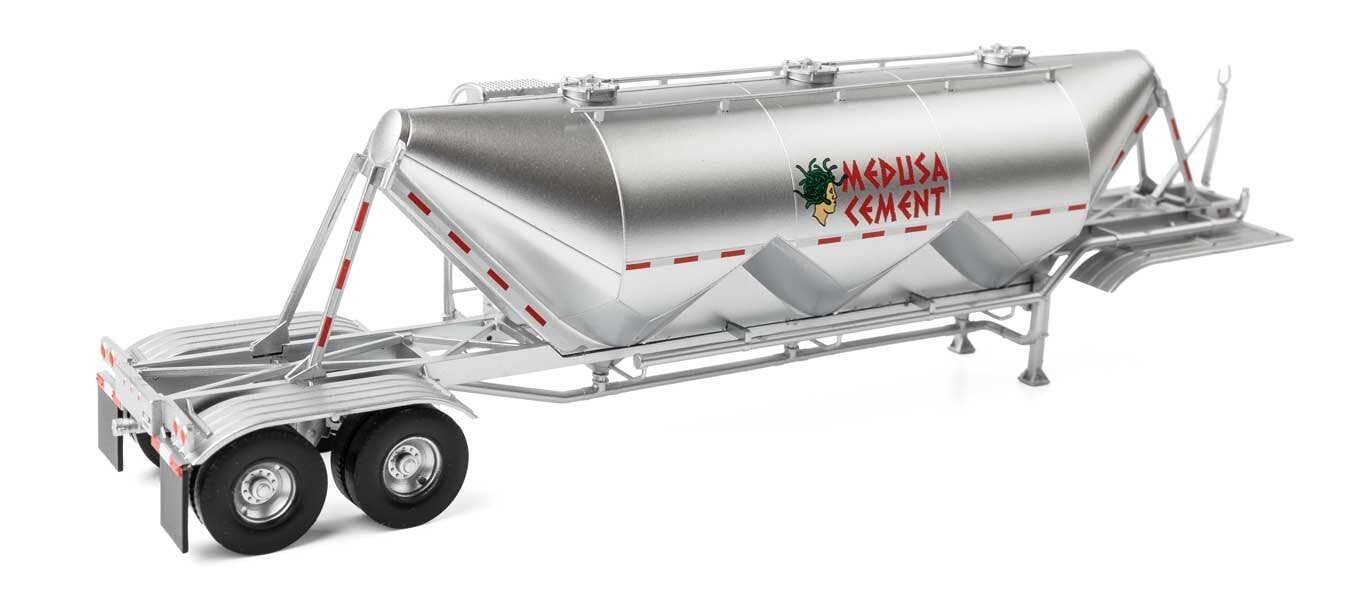 Walthers 949-2621 HO Assembled Medusa Cement Dry Bulk Semi Trailer