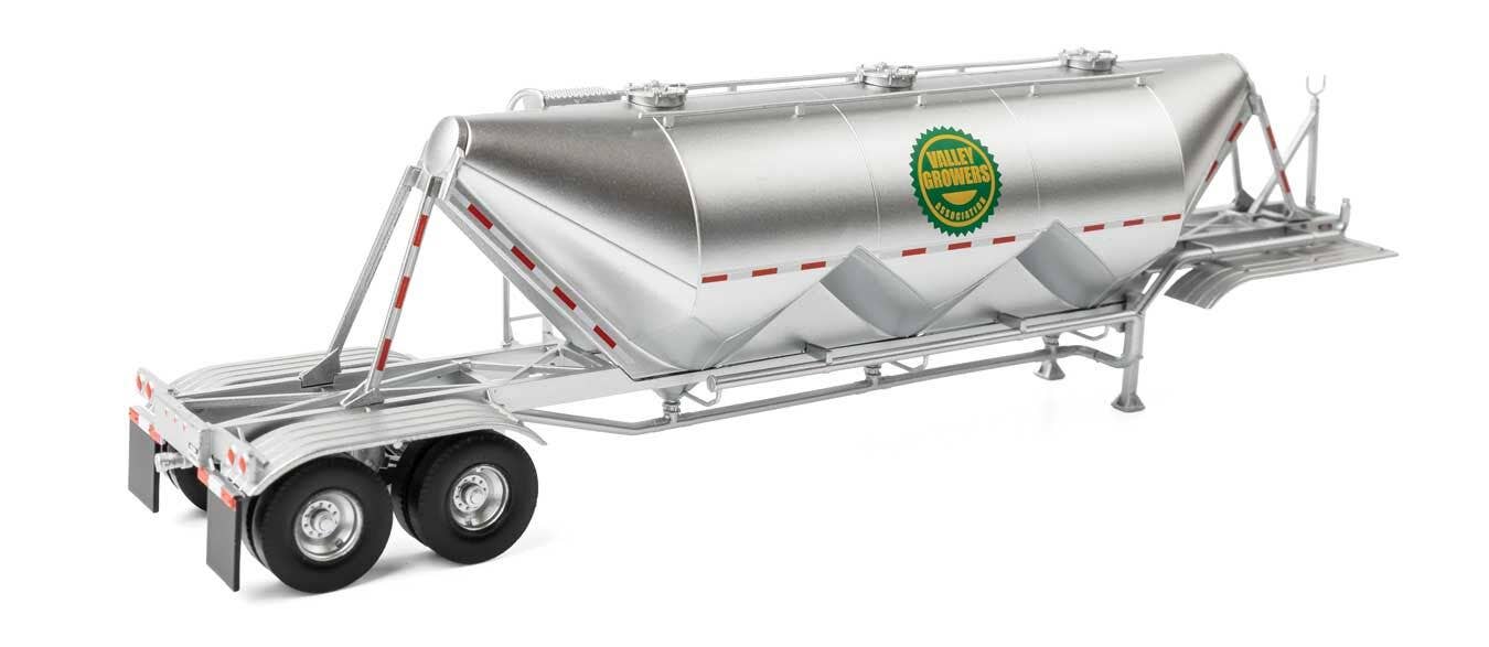 Walthers 949-2623 HO Assembled Valley Growers Association Dry Bulk Semi Trailer