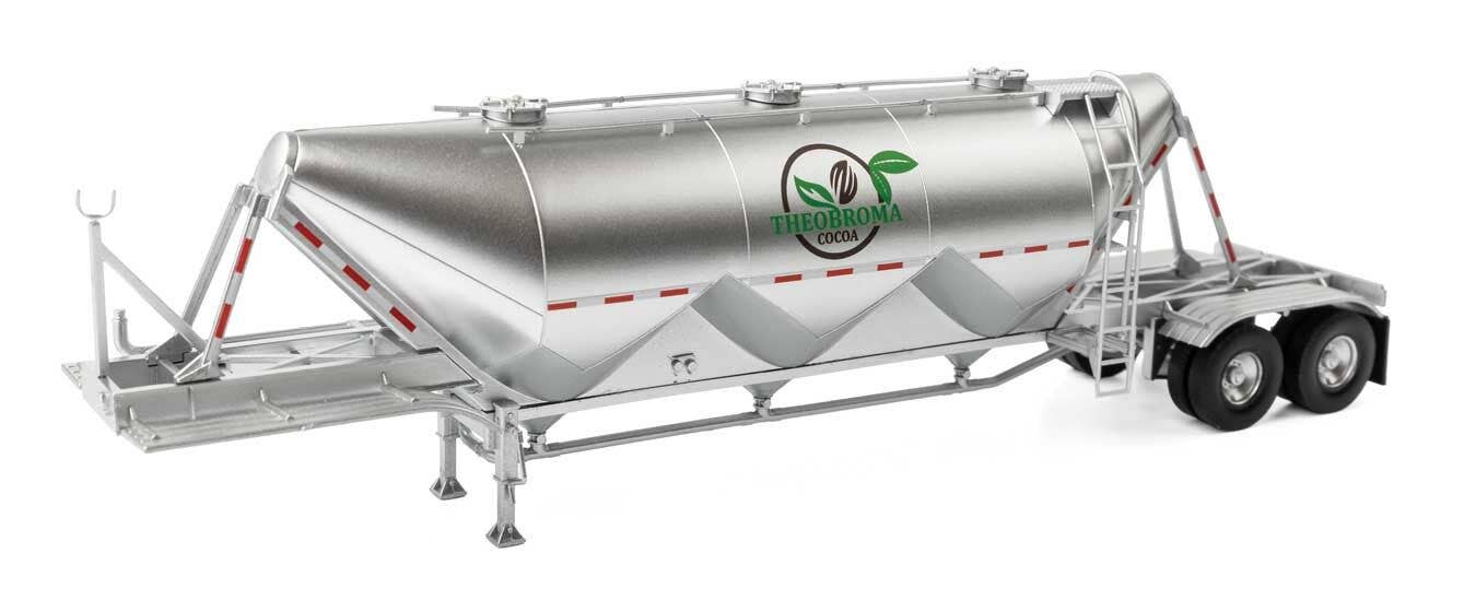 Walthers 949-2625 HO Assembled Theobroma Dry Bulk Semi Trailer