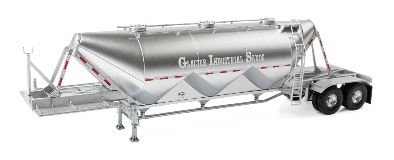 Walthers 949-2626 HO Assembled Glacier Sands Dry Bulk Semi Trailer