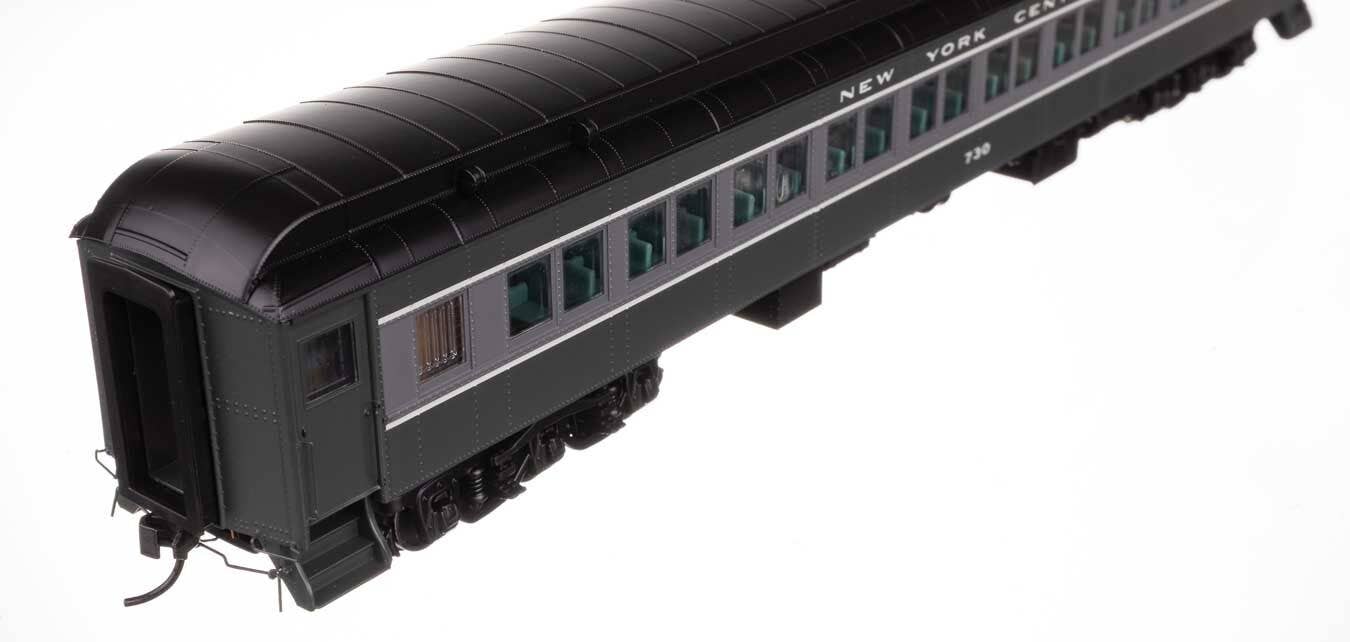 Walthers 920-17610 HO NYC 82' Pullman-Built Heavyweight Paired-Window Coach #730
