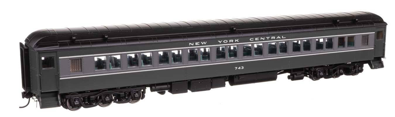Walthers 920-17611 HO NYC 82' Pullman-Built Heavyweight Paired-Window Coach #743