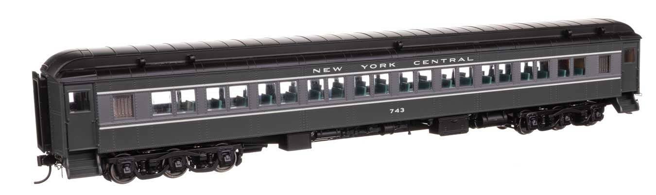 Walthers 920-17611 HO NYC 82' Pullman-Built Heavyweight Paired-Window Coach #743