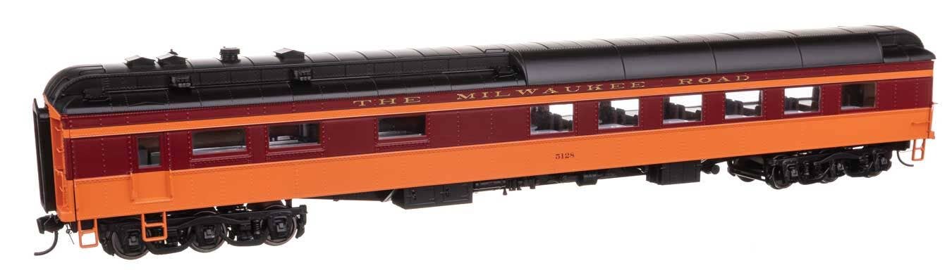 Walthers 920-17705 HO MILW 82' Pullman-Built Heavyweight 36-Seat Diner RTR #5128