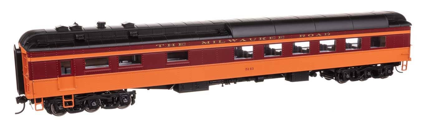 Walthers 920-17706 HO MILW 82' Pullman-Built Heavyweight 36-Seat Diner RTR #5143