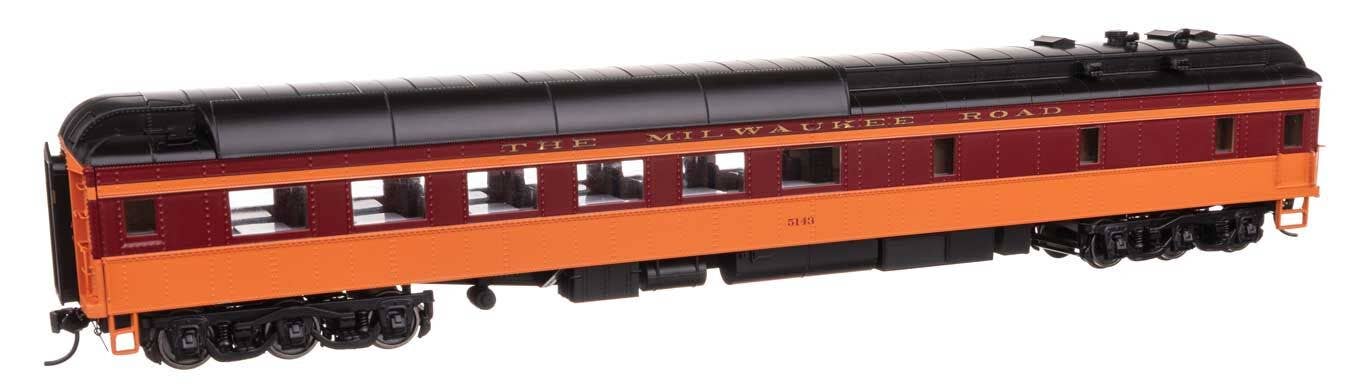 Walthers 920-17706 HO MILW 82' Pullman-Built Heavyweight 36-Seat Diner RTR #5143