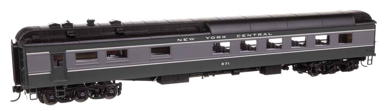 Walthers 920-17707 HO NYC 82' Pullman-Built Heavyweight 36-Seat Diner RTR #671