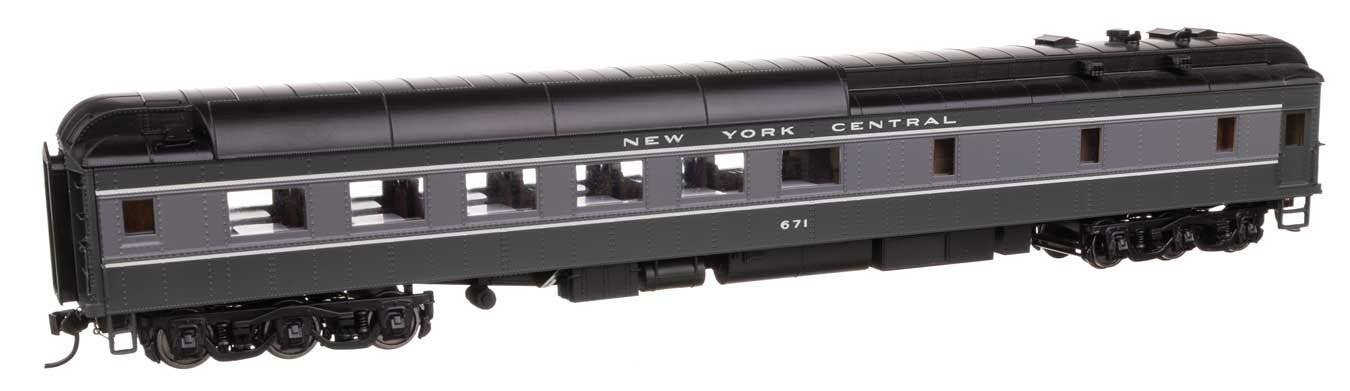 Walthers 920-17707 HO NYC 82' Pullman-Built Heavyweight 36-Seat Diner RTR #671