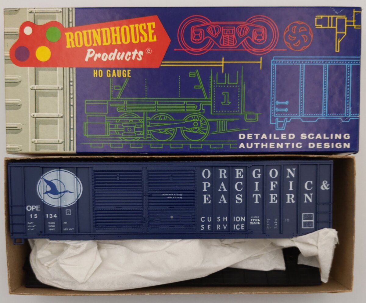 Roundhouse 3645 HO Oregon & Pacific Eastern 50' Boxcar Kit