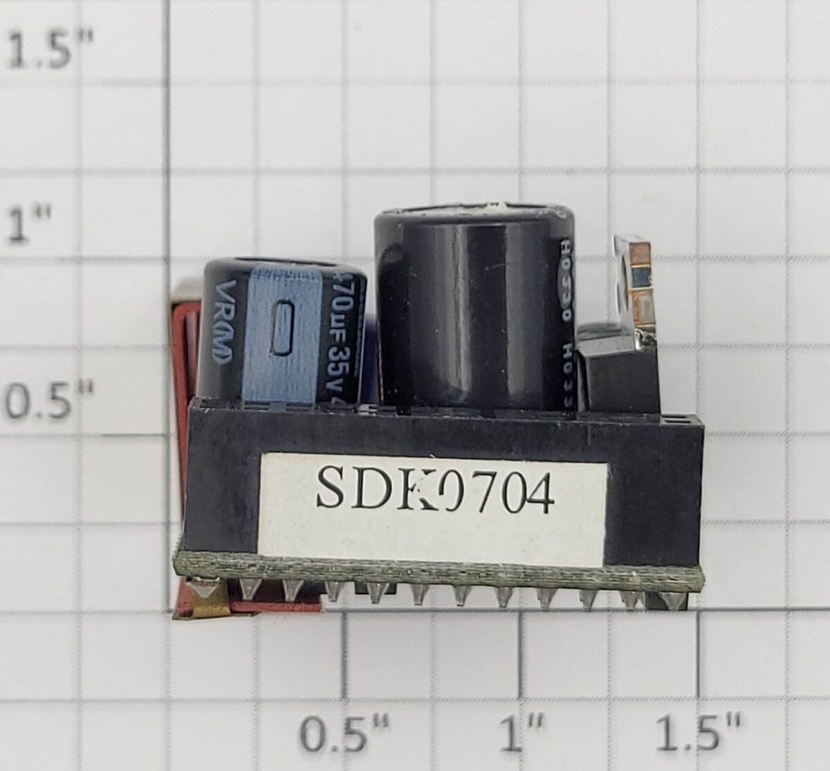 Lionel 691PCB104D RailSounds Power Supply PCB Circuit Board w/ Covered Coil