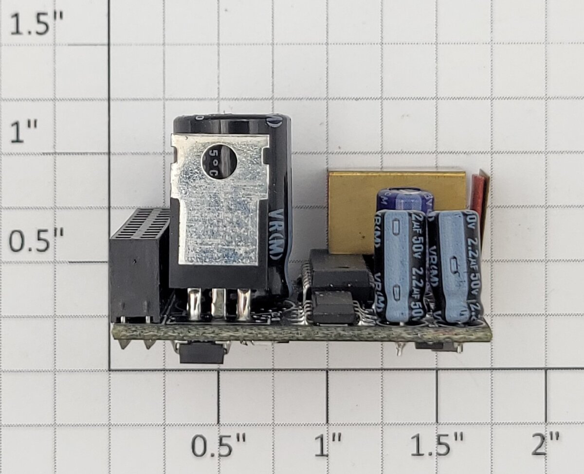 Lionel 691PCB104D RailSounds Power Supply PCB Circuit Board w/ Covered Coil