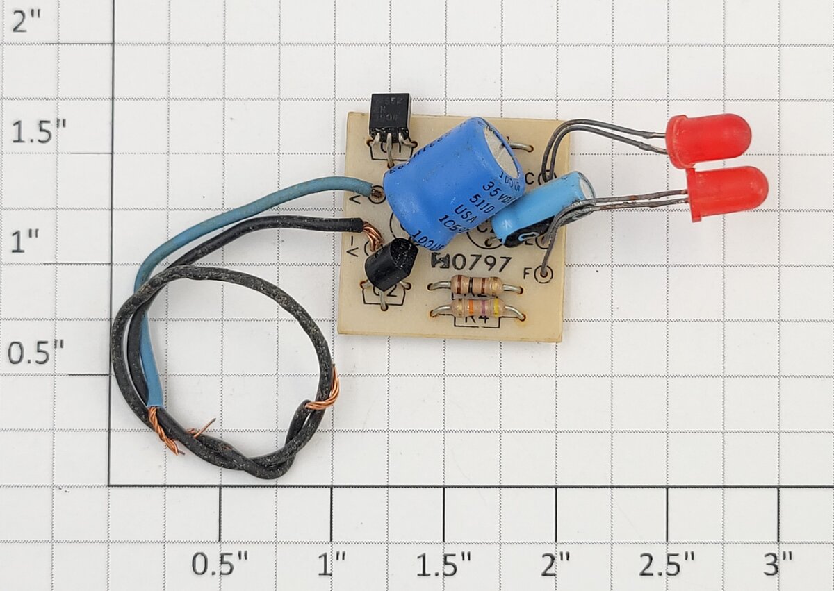 Ramsey Electronics BL-1 Dual "Blinky" PCB Circuit Board