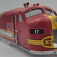 Lionel 34521-2 Santa Fe F3-A Diesel Locomotive Body Shell #17