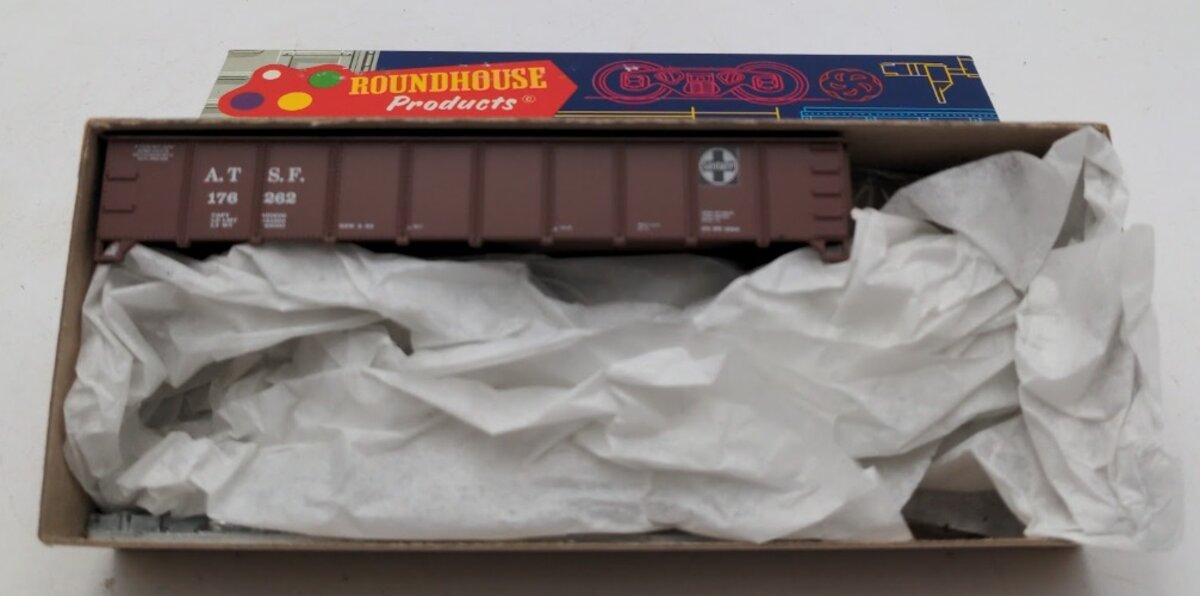 Roundhouse 1342 HO Santa Fe ATSF Gondola # 176262 Kit