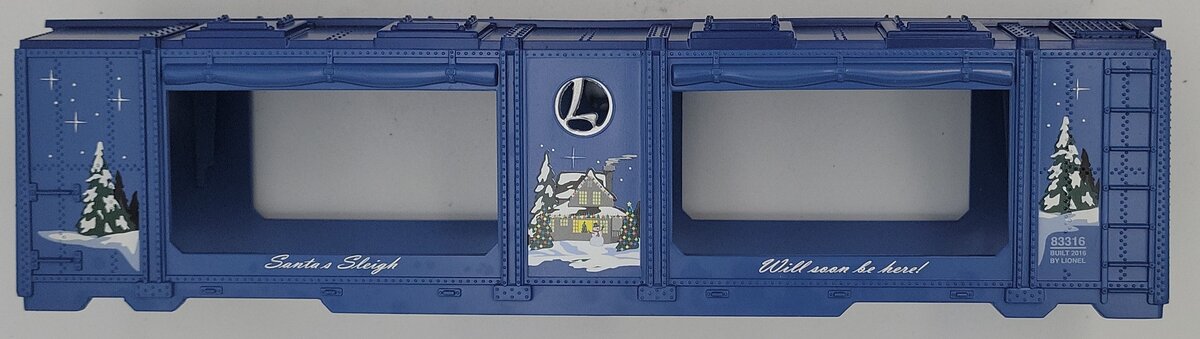 Lionel 83316-2 Santa Sleigh Aquarium Car Body Shell #83316