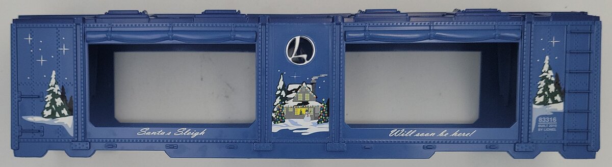 Lionel 83316-2 Santa Sleigh Aquarium Car Body Shell #83316
