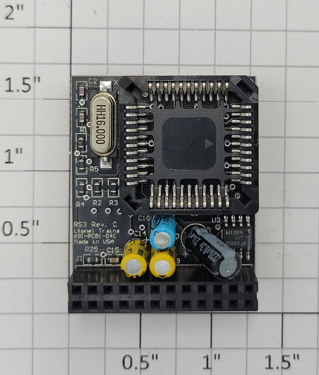Lionel 691PCB104C RailSounds 4.0 PCB Circuit Board - Chip NJC2341E