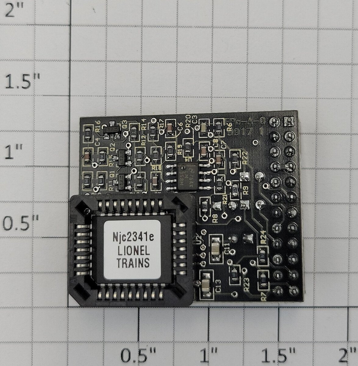 Lionel 691PCB104C RailSounds 4.0 PCB Circuit Board - Chip NJC2341E