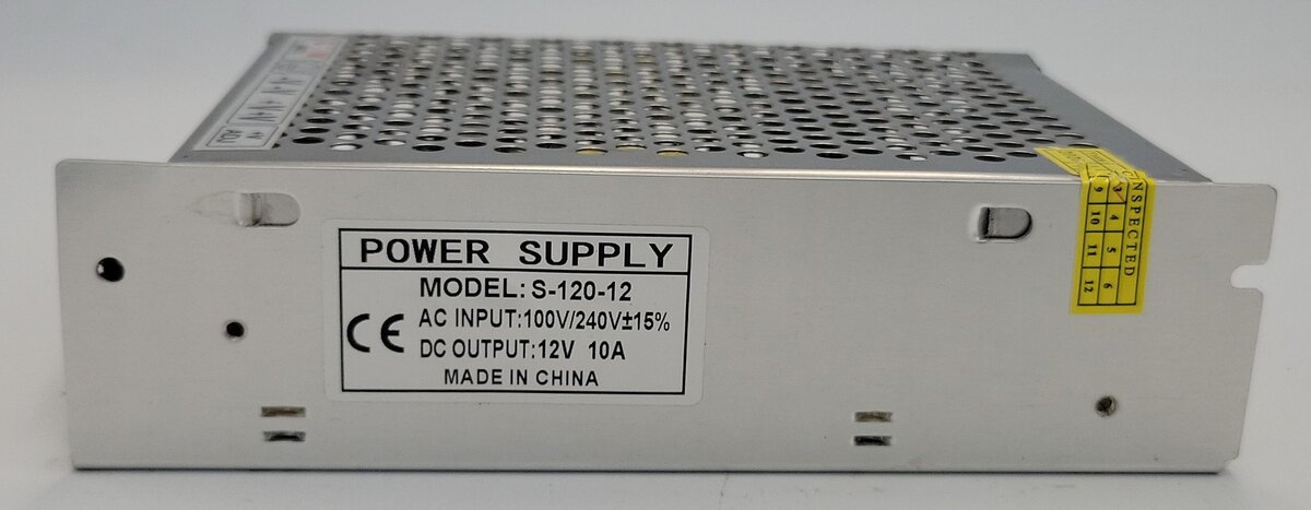 Acme S-120-12 120 Watt 10 Amp Universal Regulated Switching Power Supply