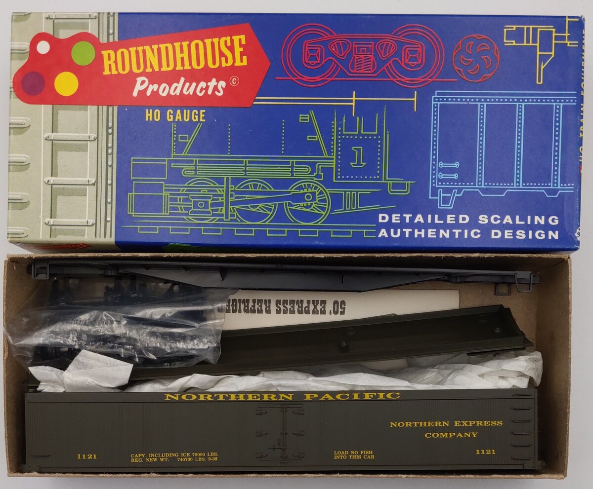 Roundhouse 4915 HO Northern Pacific 50' Express Reefer Kit
