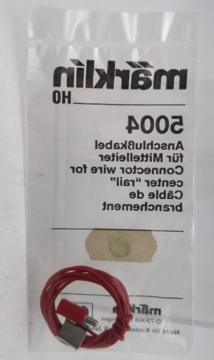 Marklin 5004 HO Scale Connector Wire For Center Rail