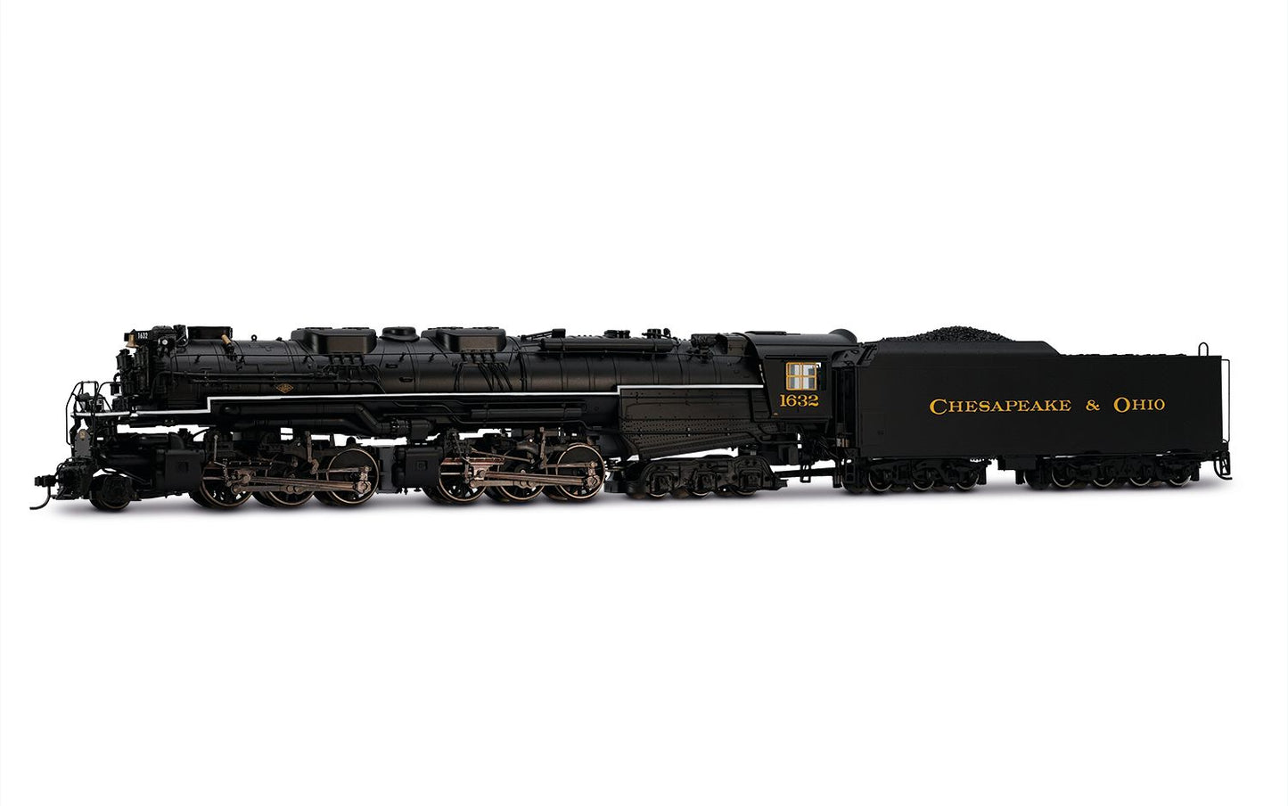 Rivarossi HR2951 HO C&O 2-6-6-6 Articulated Steam Locomotive #1632