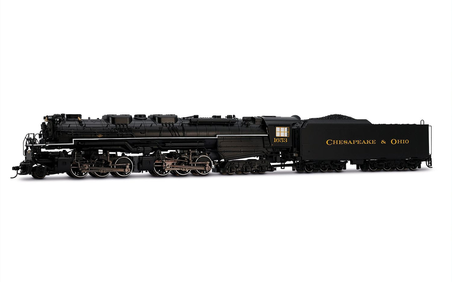 Rivarossi HR2952 HO C&O "Allegheny" 2-6-6-6 Articulated Steam Locomotive #1653