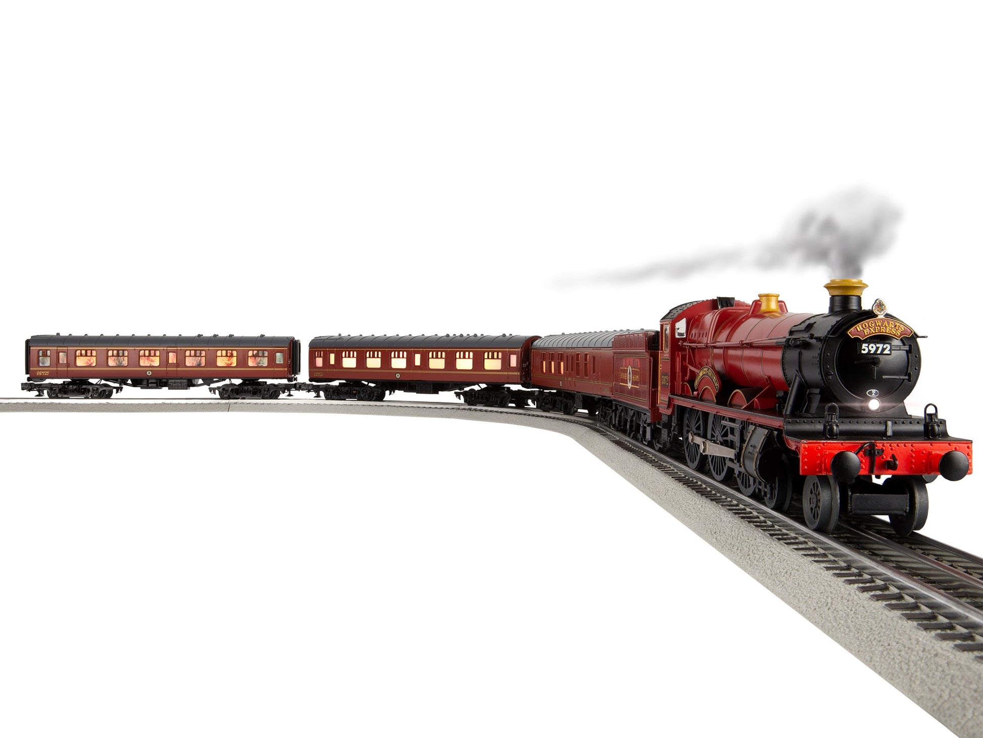 Lionel 2523140 O Hogwarts Express LionChief Set with BT 5.0 and Dementors Coach