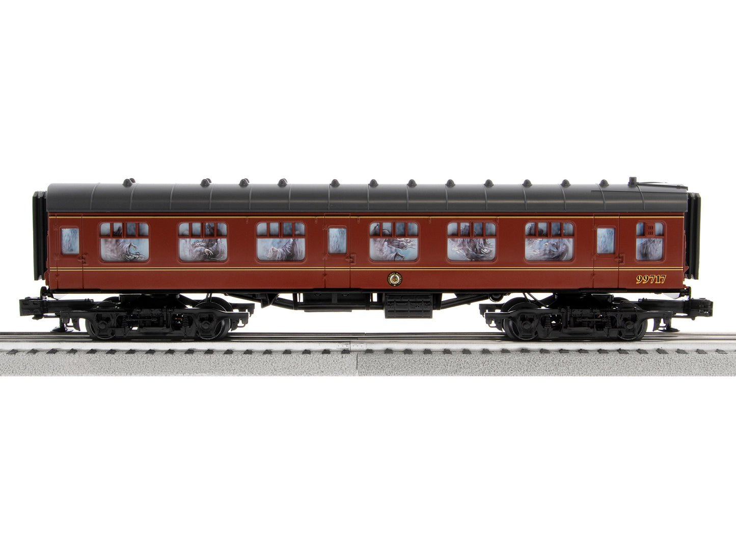 Lionel 2523140 O Hogwarts Express LionChief Set with BT 5.0 and Dementors Coach