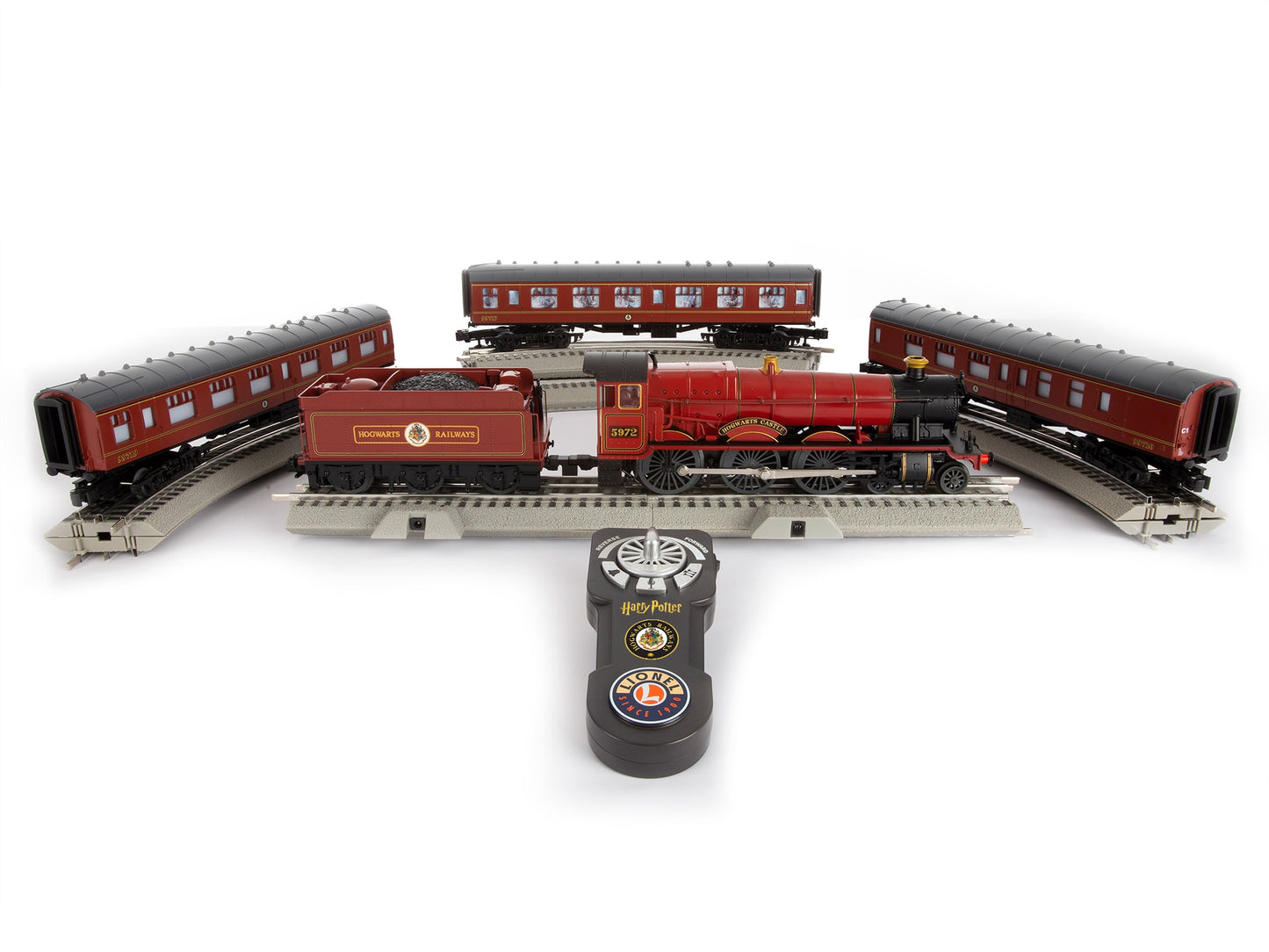 Lionel 2523140 O Hogwarts Express LionChief Set with BT 5.0 and Dementors Coach
