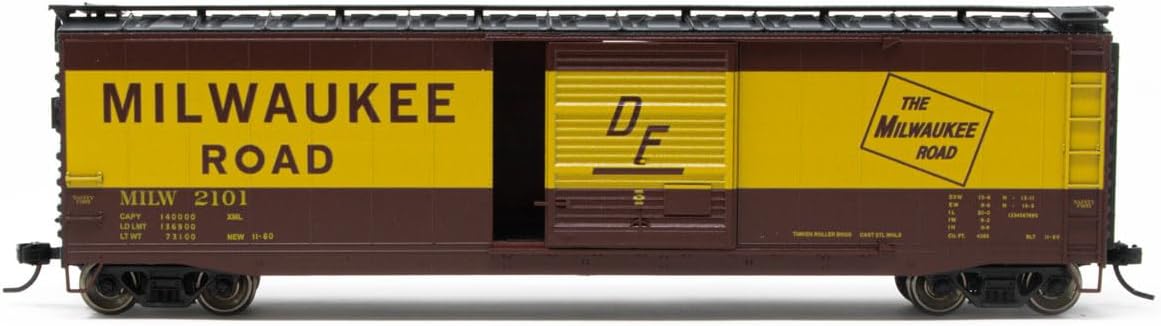Rivarossi HR6584D HO Milwaukee Road 50' Sliding-Door Boxcar with Roofwalk #2149