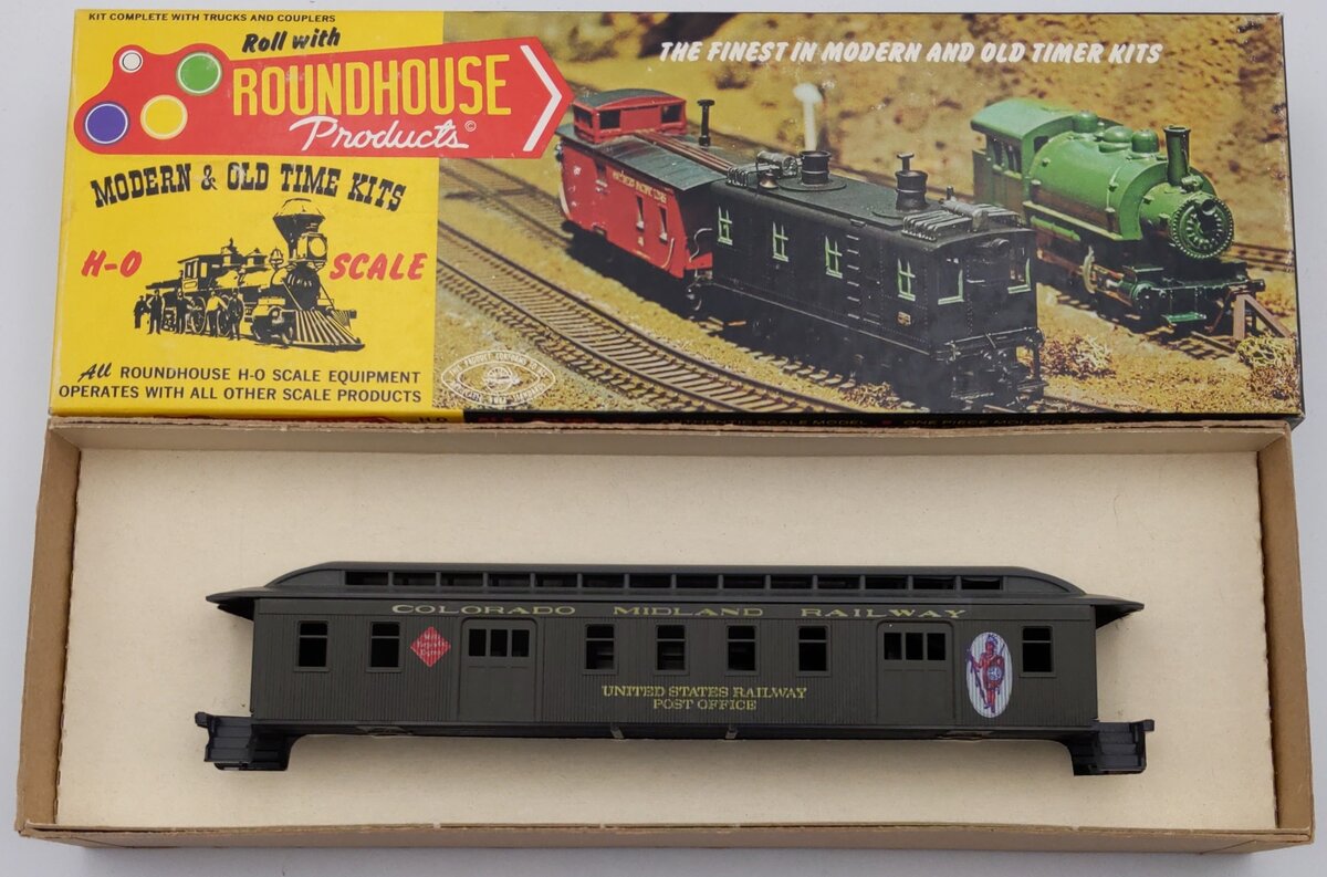 Roundhouse 5019 HO Colorado Midland 50' Baggage Kit