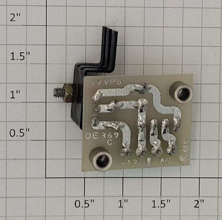 Acme DE-369 Transistor with Heat Sink PCB Circuit Board