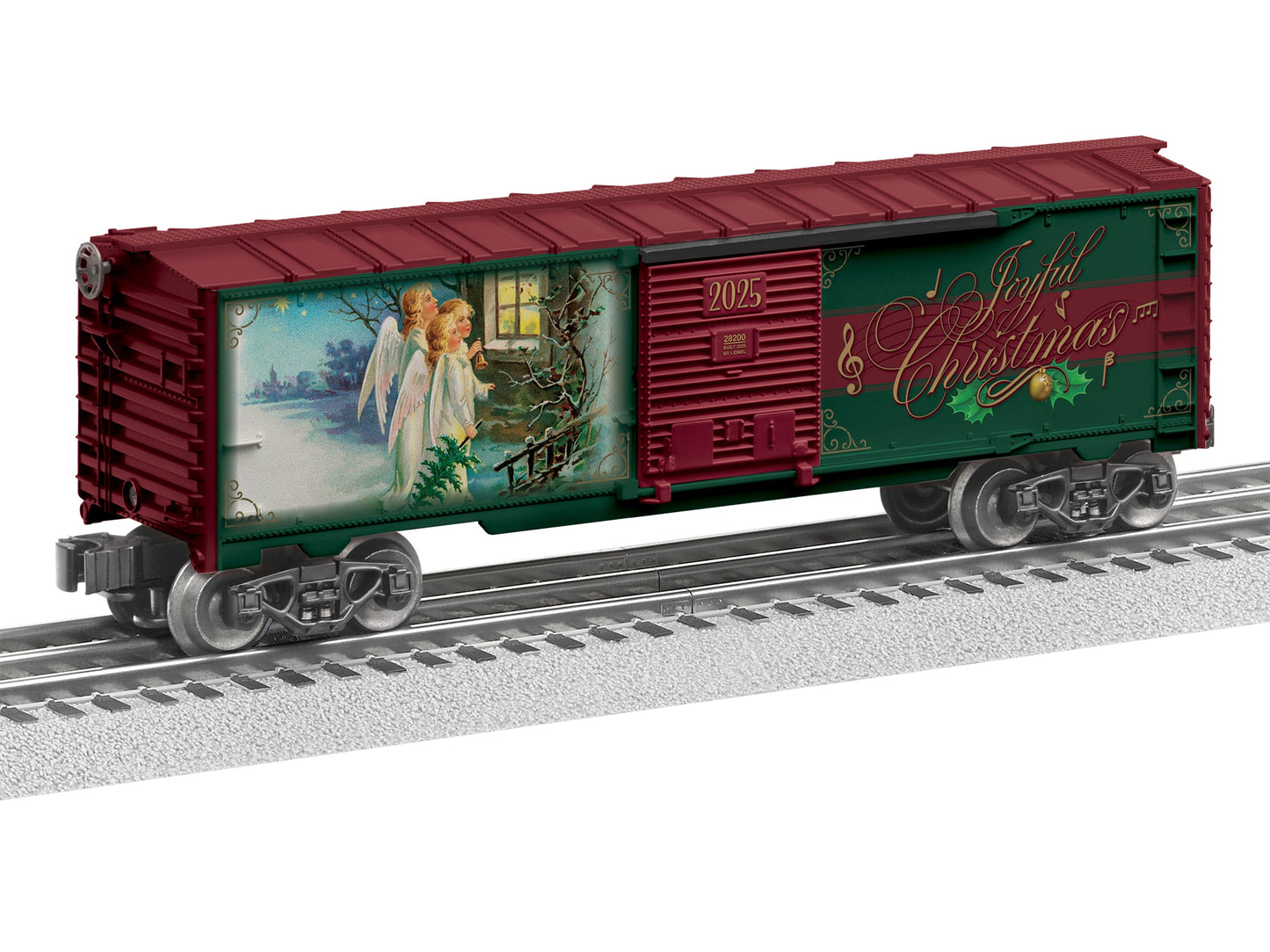 Lionel 2528200 O 2025 Christmas Sound Boxcar