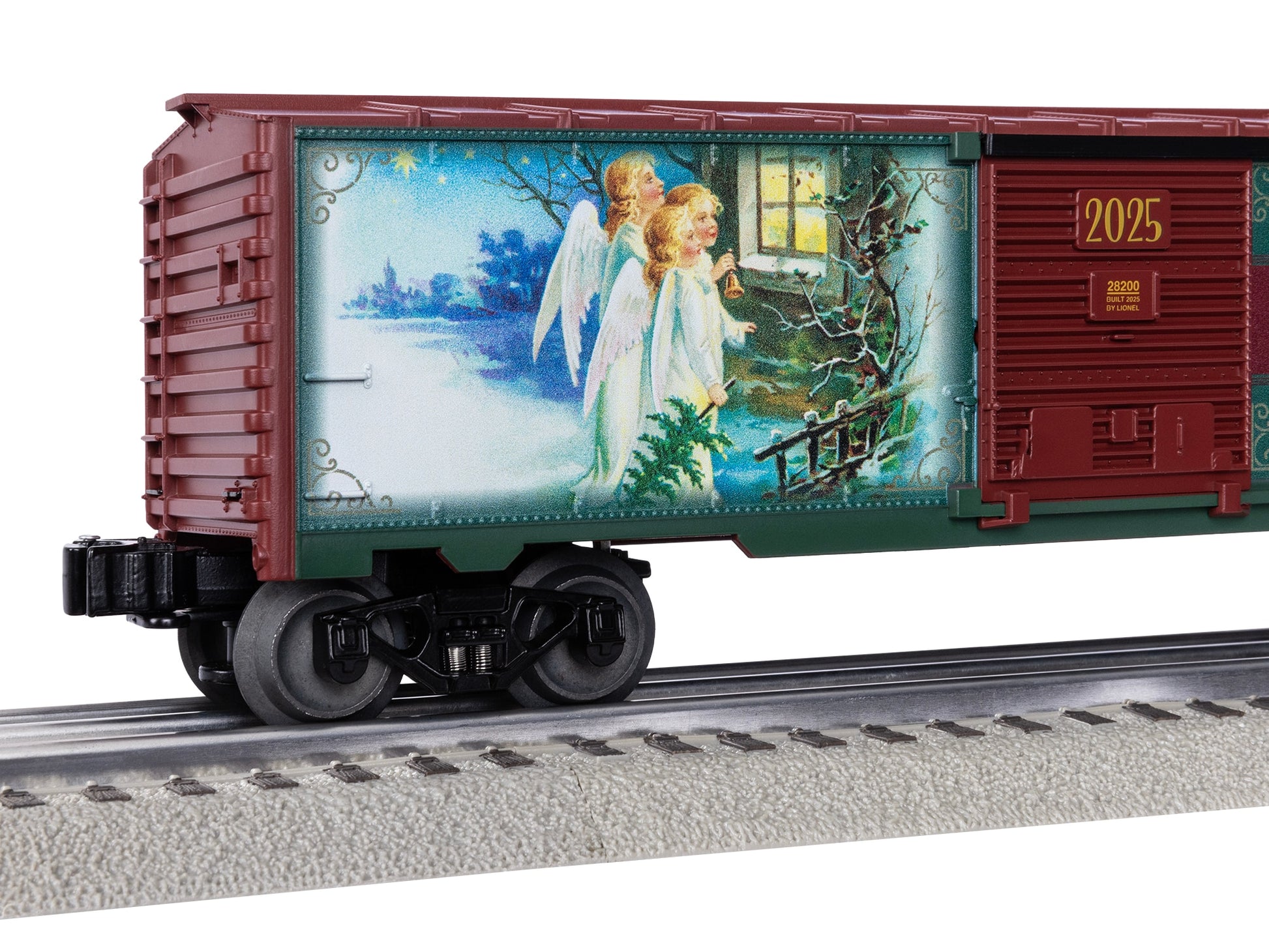 Lionel 2528200 O 2025 Christmas Sound Boxcar