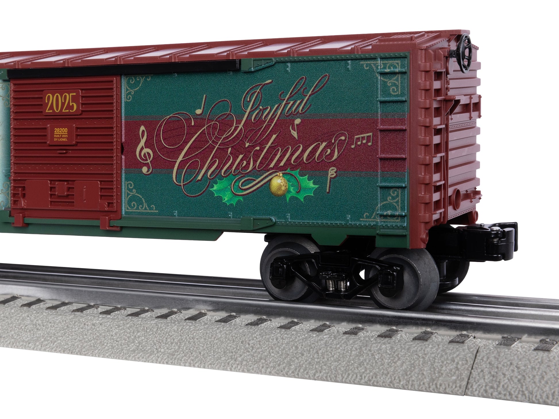 Lionel 2528200 O 2025 Christmas Sound Boxcar