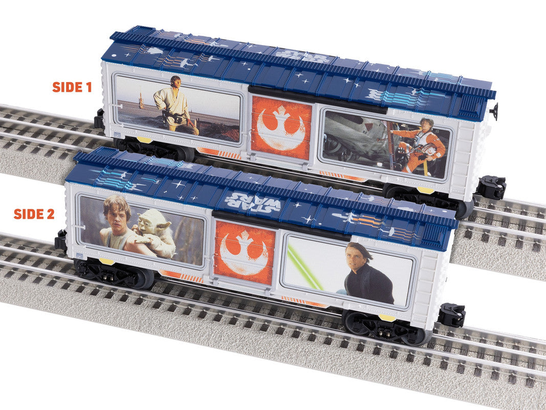 Lionel 2528220 O Star Wars Luke Skywalker Character Boxcar