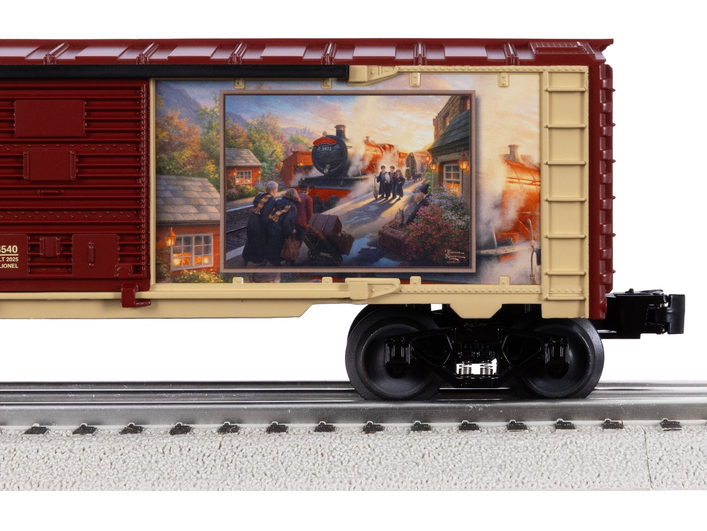 Lionel 2528540 O Thomas Kinkade Studios Harry Potter Hogwarts Express Boxcar