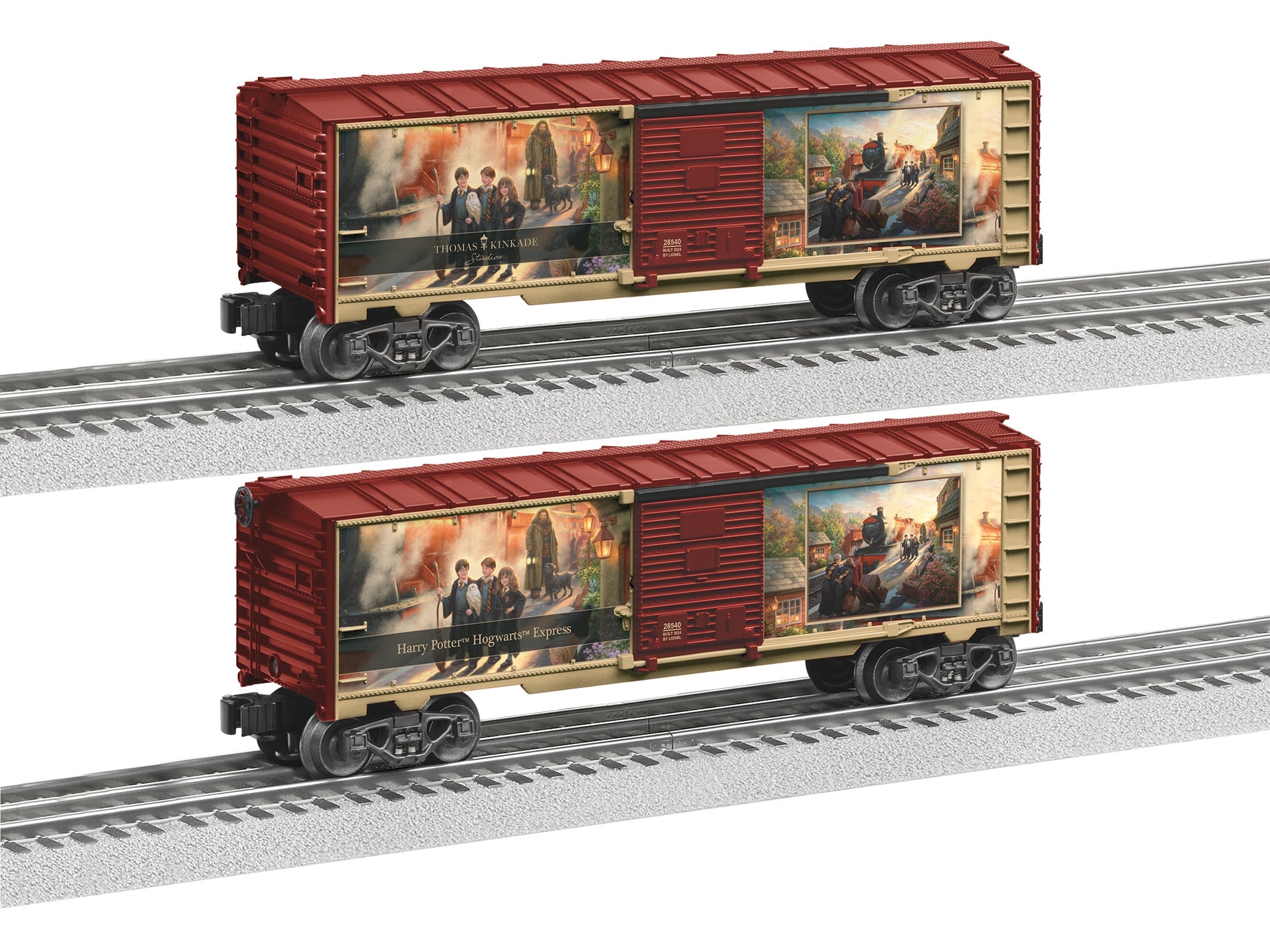 Lionel 2528540 O Thomas Kinkade Studios Harry Potter Hogwarts Express Boxcar