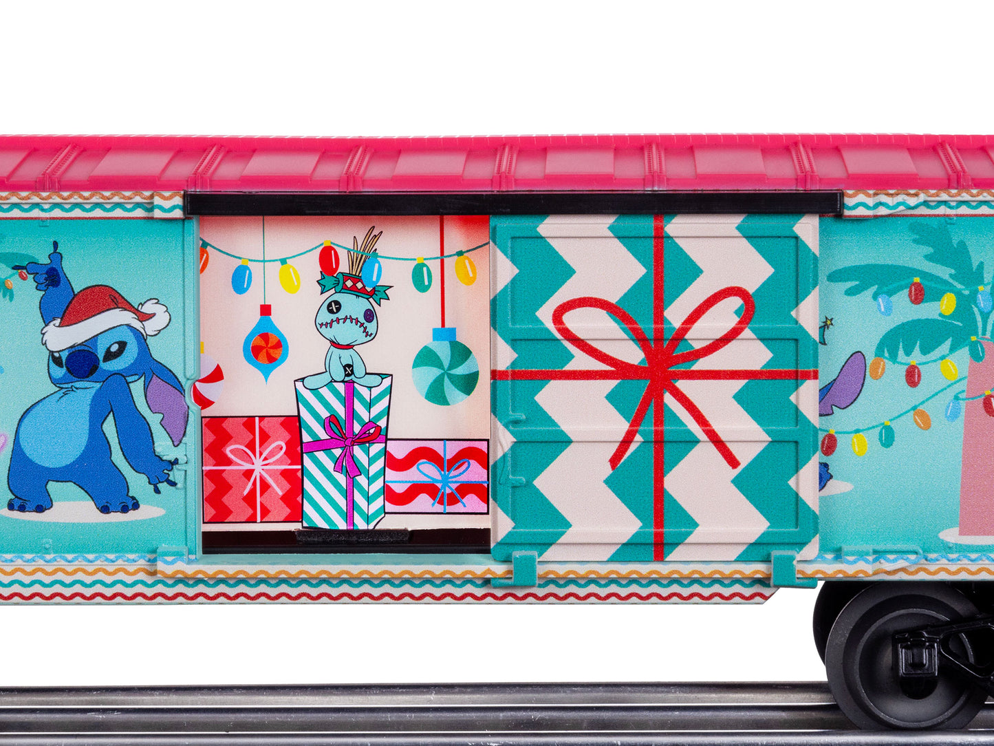 Lionel 2528730 O Disney Stitch Christmas Boxcar