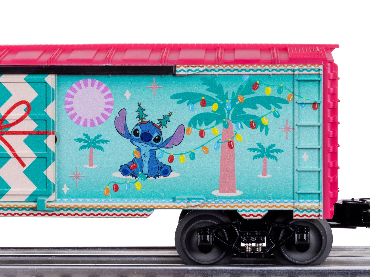 Lionel 2528730 O Disney Stitch Christmas Boxcar