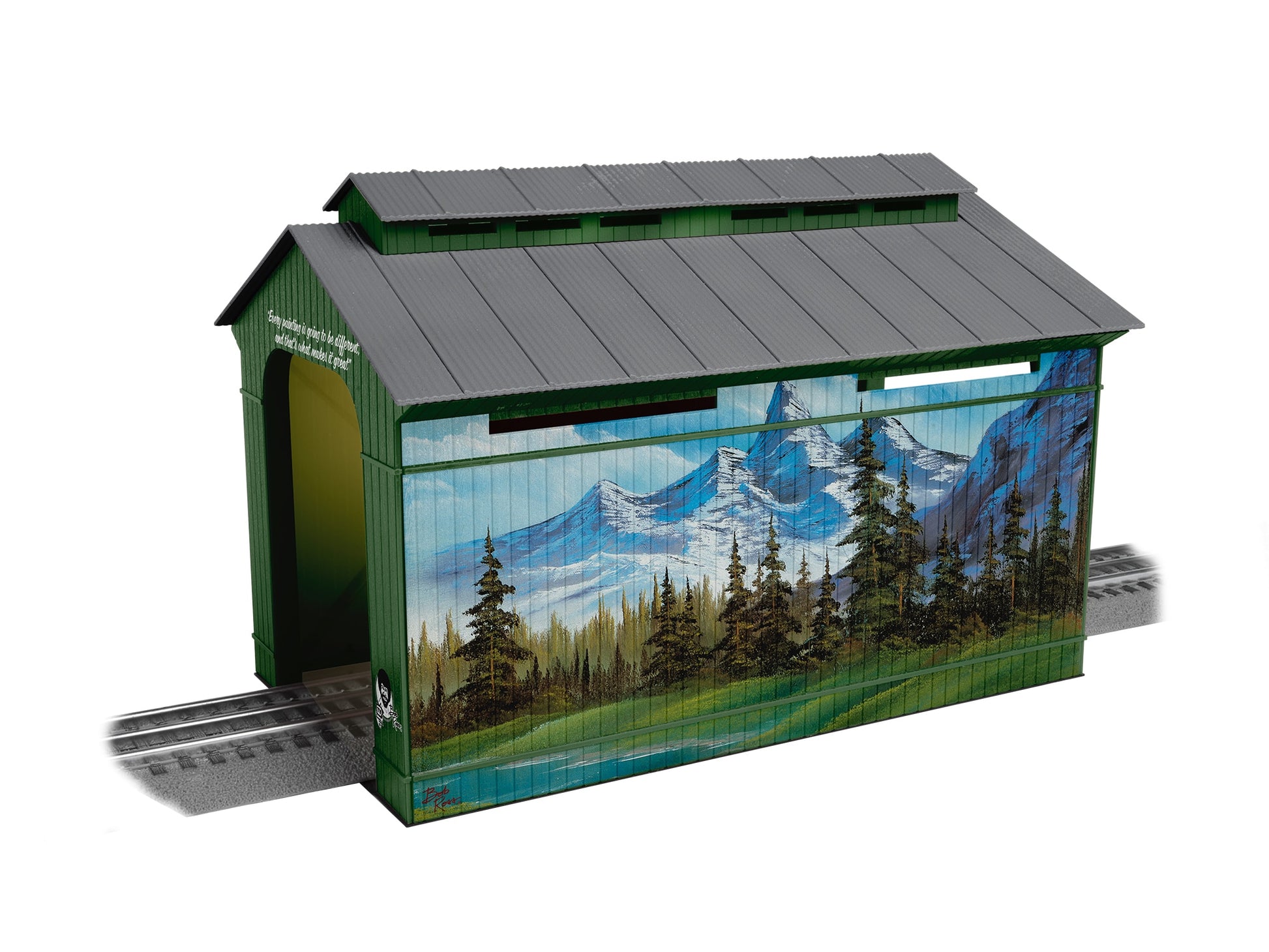 Lionel 2529080 O Bob Ross Covered Bridge