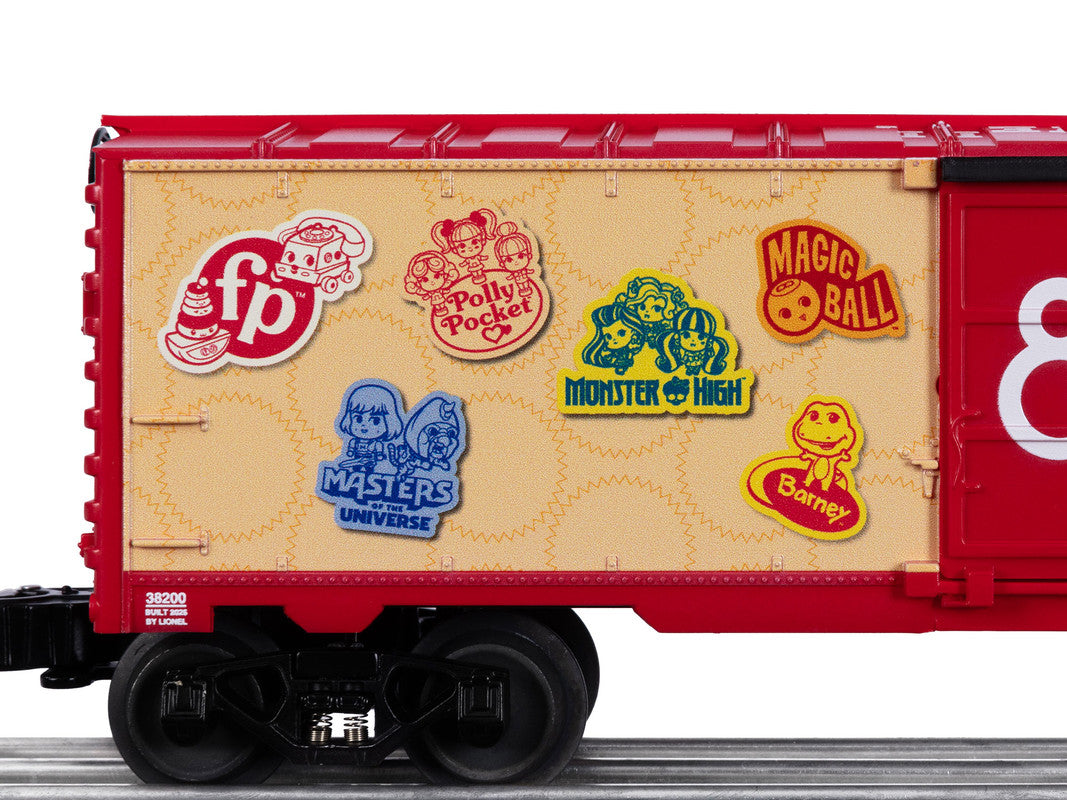 Lionel 2538360 O Mattel 80th Anniversary Boxcar