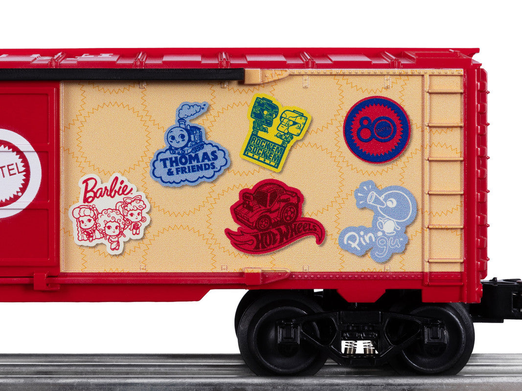 Lionel 2538360 O Mattel 80th Anniversary Boxcar