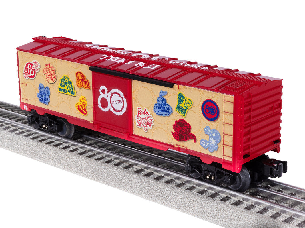 Lionel 2538360 O Mattel 80th Anniversary Boxcar