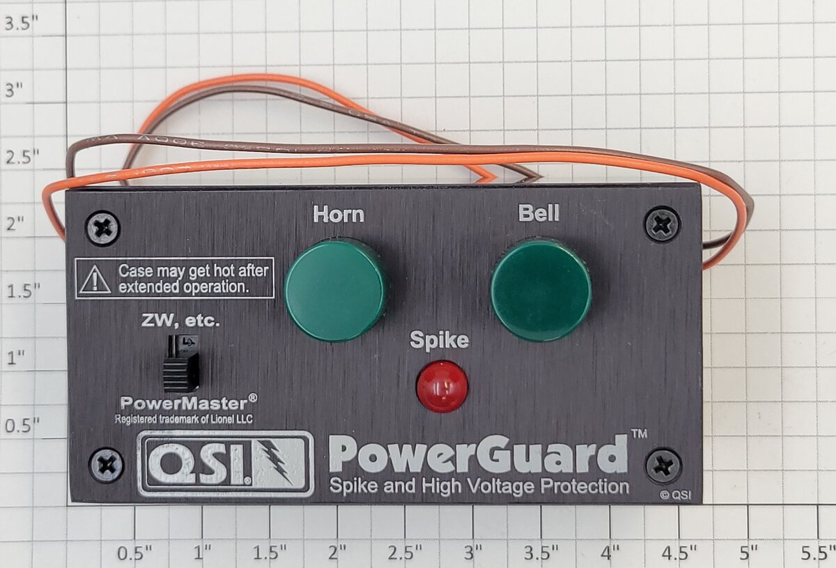 QSI ACS-730 3-Rail Electronics Power Guard