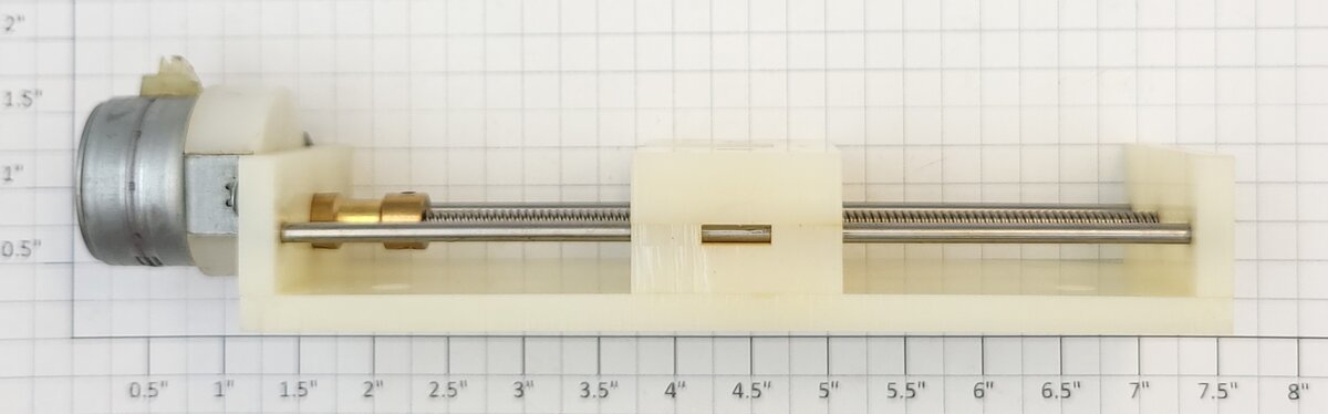 Acme 16-615 DC 2 Phase 4-Wire Stepper Motor Linear Rail