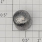 American Flyer JTR-616 O Gauge Silver Casting Sand Dome 0-6-0