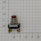 Gardner Bender E60272 3 Amps 120 Volt Push Button Momentary Switch w/ Red Cap