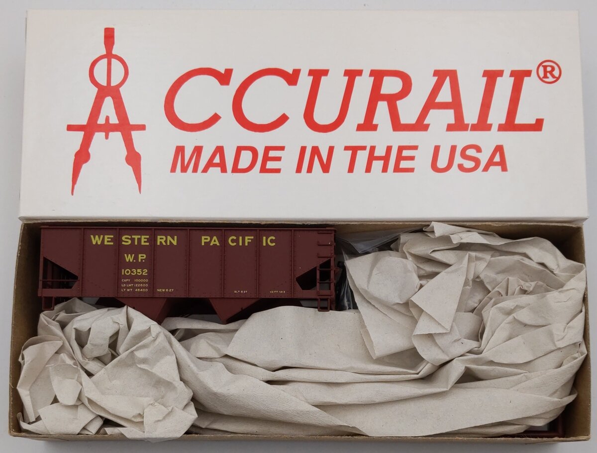 Accurail 2558.3 HO Western Pacific 55-Ton USRA Hopper Kit
